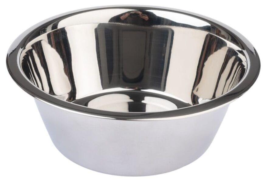 RVS voerbak drinkbak