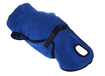 Hondenbadjas microvezel