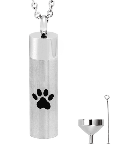 Ashanger hond zilver